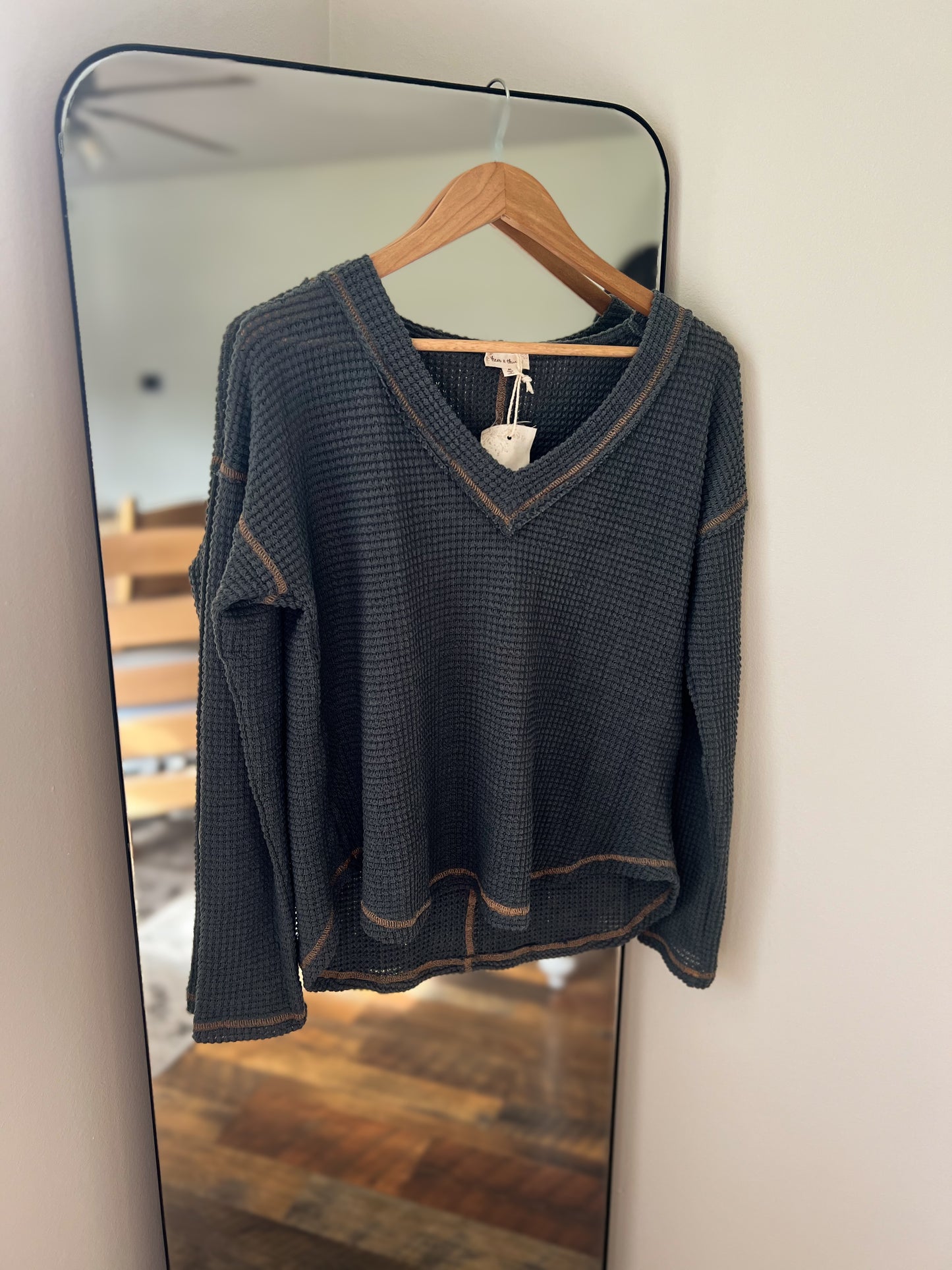 Oversized V-Neck Tee